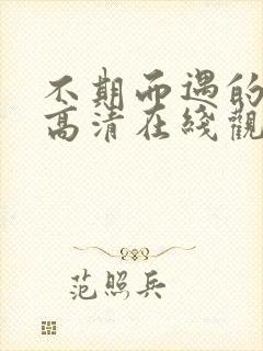 不期而遇的夏天高清在线观看