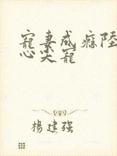 宠妻成瘾陆少的心尖宠封面