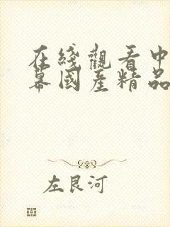 在线观看中文字幕国产精品av