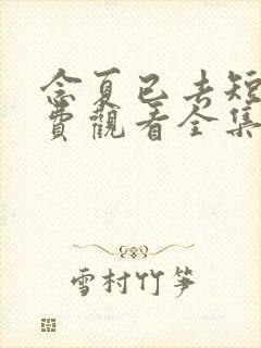 念夏已去短剧免费观看全集