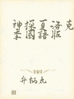 神探夏洛克第一季国语版