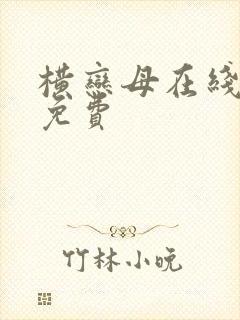 横恋母在线观看免费