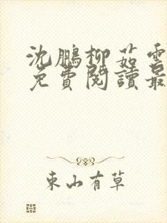 沈鹏柳茹云全文免费阅读最新章节