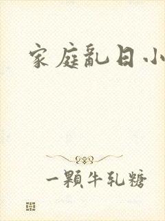 家庭乱日小说