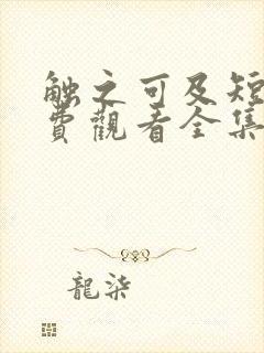 触之可及短剧免费观看全集高清