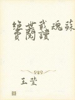 绝世武魂苏莫免费阅读