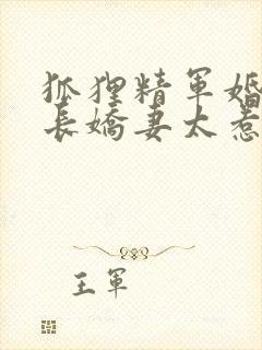 狐狸精军婚:首长娇妻太惹火