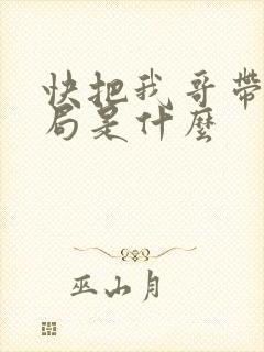 快把我哥带走结局是什么