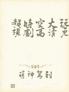 超时空大玩家电视剧高清免费观看封面