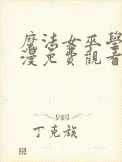 魔法女巫学院动漫免费观看