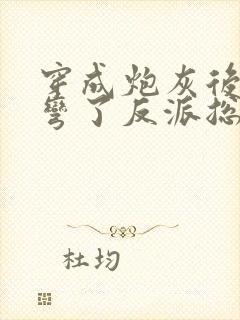 穿成炮灰后我掰弯了反派总裁小说