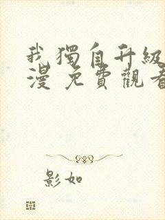 我独自升级 动漫 免费观看