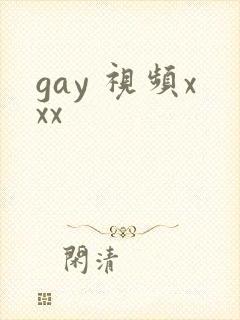 gay 视频xxx