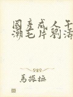 国产成人午夜高潮毛片刘涛