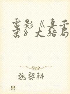 电影《妻子的秘密》大结局