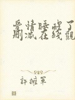 爱情睡醒了 无删减在线观看