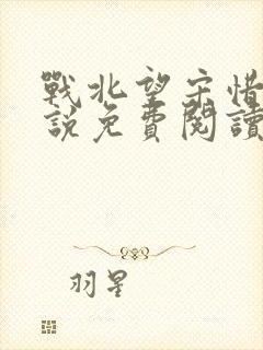 战北望宋惜惜小说免费阅读全文封面