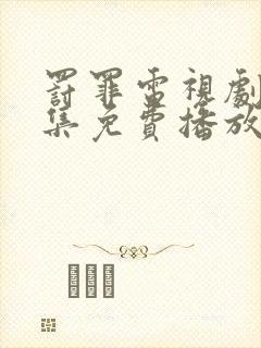 罚罪电视剧2全集免费播放封面