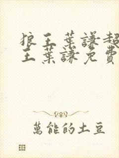 狼王叶谦超级兵王叶谦免费阅读