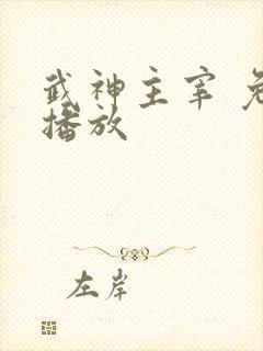 武神主宰 免费播放封面