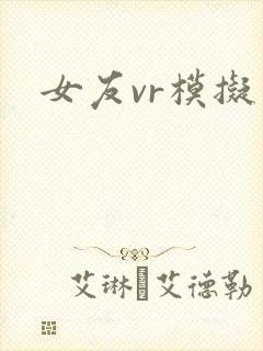 女友vr模拟器封面