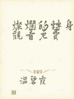 灿烂的转身在线观看免费