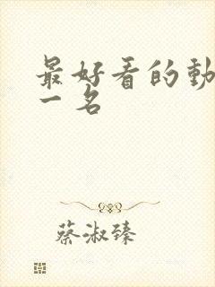 最好看的动漫第一名封面