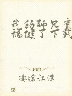 我的师兄实在太稳健了下载txt