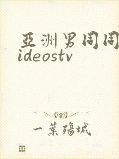 亚洲男同同性videostv