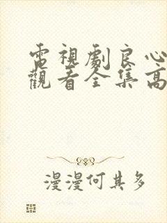 电视剧良心免费观看全集高清