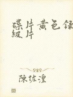 碟片黄色录像一级片