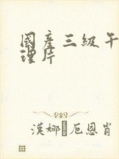 国产三级午夜伦理片