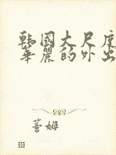 韩国大尺度电影华丽的外出