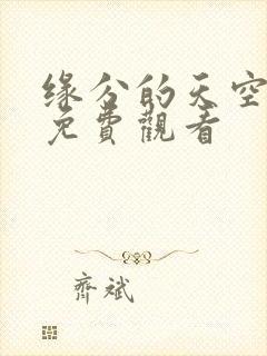 缘分的天空动漫免费观看