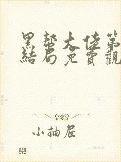 黑帮大佬第二季结局免费观看全集封面