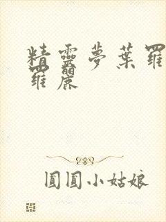 精灵梦叶罗丽 罗丽封面