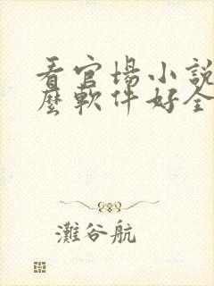 看官场小说用什么软件好全本免费的