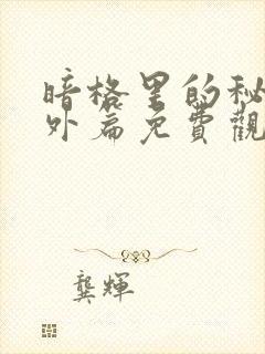 暗格里的秘密番外篇免费观看26集