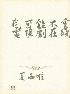 我可能不会爱你电视剧在线观看