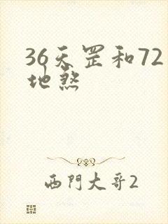 36天罡和72地煞