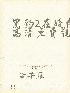 黑豹2在线观看高清免费观看