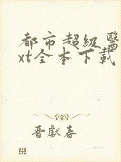 都市超级医圣txt全本下载