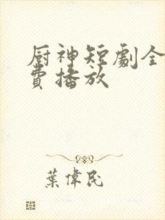 厨神短剧全集免费播放封面