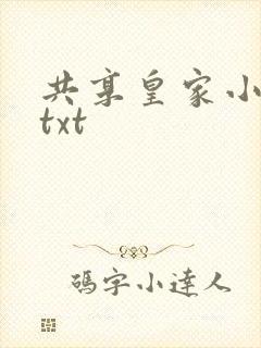 共享皇家小公主txt