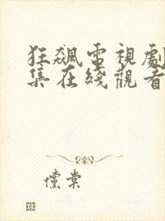 狂飙电视剧40集在线观看免费1