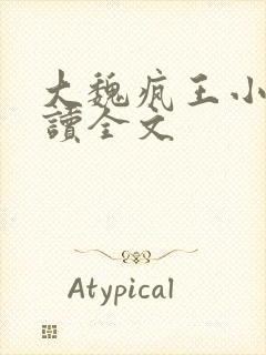 大魏疯王小说阅读全文