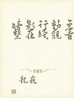 暗影行动免费完整在线观看高清电影