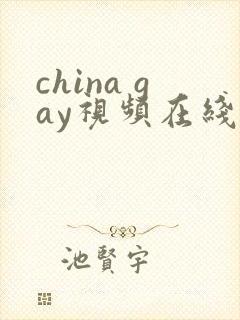 china gay视频在线观看