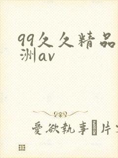 99久久精品亚洲av封面