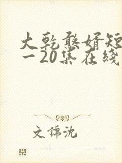 大乾憨婿短剧1一20集在线看